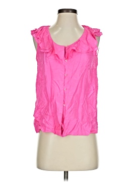 Daniel Caron Sleeveless Silk Top