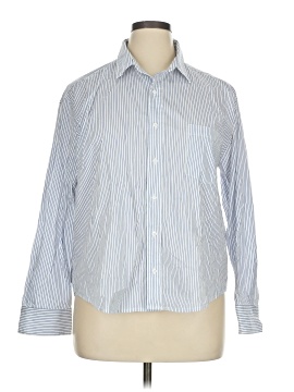 Black Iris Long Sleeve Button Down Shirt