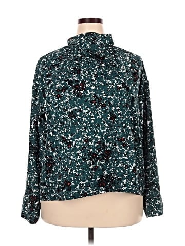 Elizabeth and James Long Sleeve Blouse (view 1)