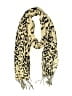 Unbranded Animal Print Yellow Black Scarf One size - photo 1