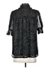 Pleione 100% Polyester Black 3/4 Sleeve Blouse Size S - photo 2
