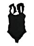 ASOS Design Black One Piece Swimsuit Size 6 - photo 1