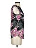 Renee C. 100% Polyester Black Sleeveless Blouse Size S - photo 4