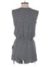 Max Studio Polka Dots Blue Romper Size S - photo 2