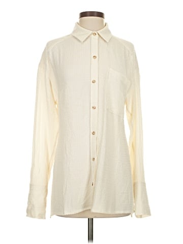 Pilcro Long Sleeve Blouse (view 1)