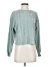 Shein Teal Pullover Sweater Size 4 - photo 1