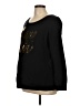 Motherhood Black Pullover Sweater Size Lg Maternity - photo 1