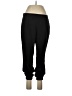 Trouve Solid Black Active Pants Size 12 - photo 1