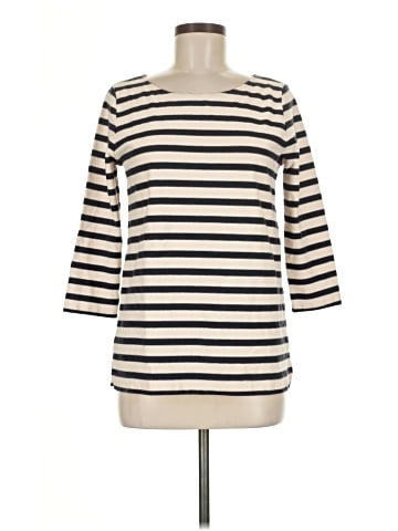 J.Crew Factory Store 3/4 Sleeve T-Shirt (view 1)