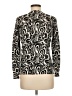 Top Knits Paisley Black Cardigan Size M - photo 2