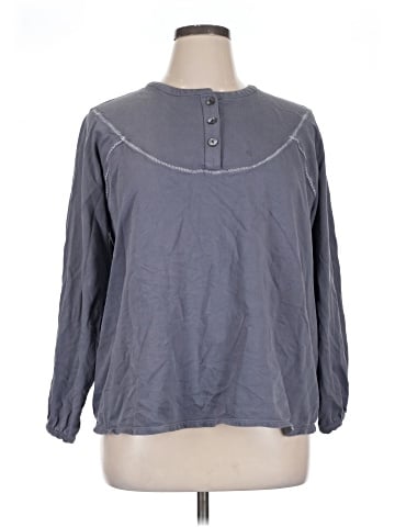 Purejill Long Sleeve Henley (view 1)