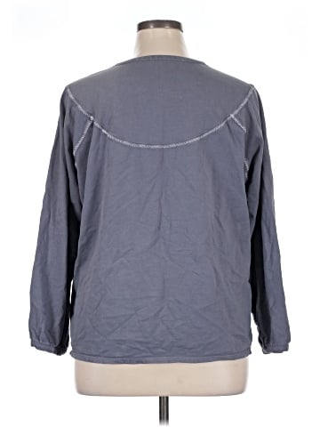 Purejill Long Sleeve Henley (view 2)