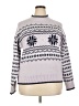 Bearpaw Print Gray Pullover Sweater Size XXL - photo 1