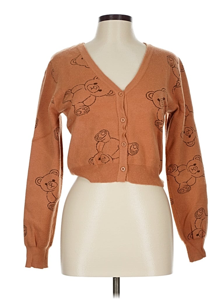 Pre-owned Rue21 Cardigan Sweater In Brown