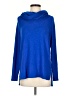 Gibson Look Solid Blue Turtleneck Sweater Size XXS - photo 1