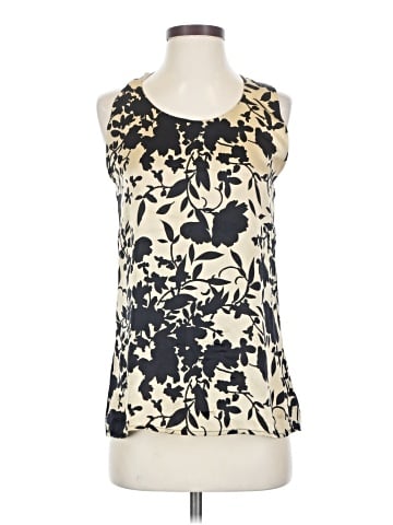 Jaloux Sleeveless Silk Top (view 1)
