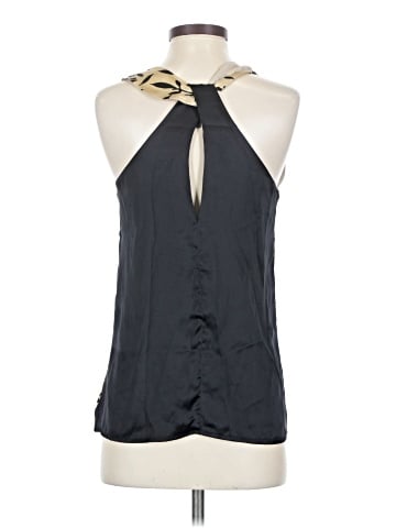 Jaloux Sleeveless Silk Top (view 2)