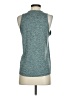 Nike 100% Polyester Teal Active Tank Size S - photo 2
