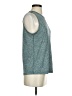 Nike 100% Polyester Teal Active Tank Size S - photo 4