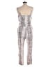 Unbranded Animal Print Silver Jumpsuit Size M - photo 2
