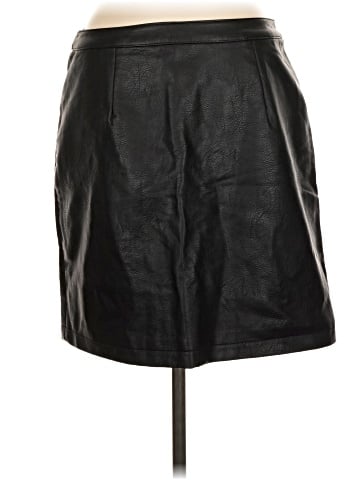 Camaieu Faux Leather Skirt (view 2)