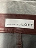 Ann Taylor LOFT 100% Polyester Burgundy Casual Pants Size 27 waist - photo 6