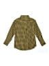 Class Club 100% Cotton Checkered-gingham Yellow Long Sleeve Button-Down Shirt Size 4 - 5 - photo 2