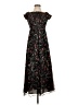 CeCe 100% Polyester Paisley Black Casual Dress Size S - photo 1