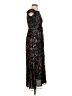 CeCe 100% Polyester Paisley Black Casual Dress Size S - photo 4