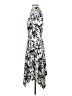 Future Collective 100% Polyester Print White Casual Dress Size XS - photo 5