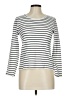 Assorted Brands Stripes White Ivory Long Sleeve Turtleneck Size L - photo 1