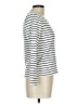 Assorted Brands Stripes White Ivory Long Sleeve Turtleneck Size L - photo 4