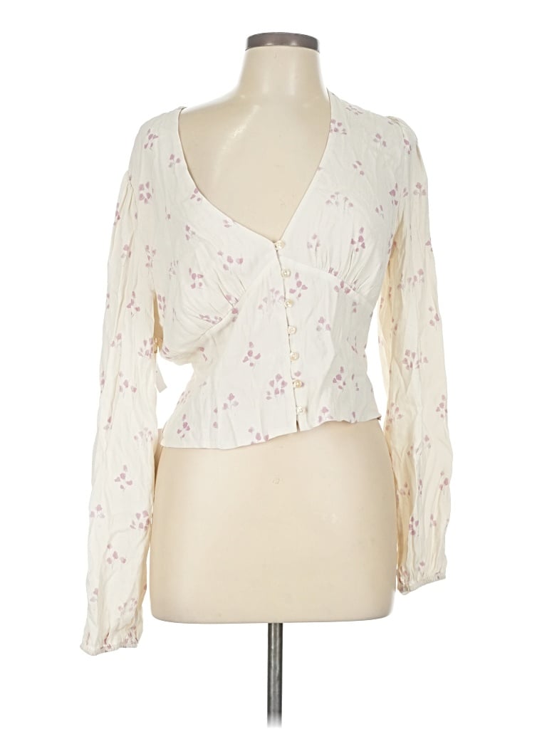 Wilfred Long Sleeve Blouse In White