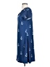 Unbranded 100% Polyester Blue Casual Dress Size S - photo 5