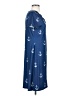 Unbranded 100% Polyester Blue Casual Dress Size S - photo 4