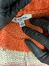 Polagram Stripes Orange Pullover Sweater Size M - photo 7