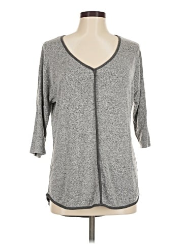 Bobeau 3/4 Sleeve Top (view 1)