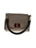 Zara Gray Tan Leather Shoulder Bag One size - photo 1