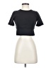 FLX Black Short Sleeve Turtleneck Size XS - photo 1