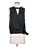 Express 100% Polyester Black Sleeveless Blouse Size S - photo 1