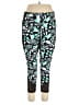 Zelos Print Teal Active Pants Size XL - photo 1