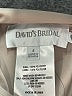 David's Bridal 100% Polyester Gray Cocktail Dress Size 4 - photo 6