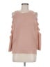 Rebellious. One 100% Acrylic Pink Pullover Sweater Size M - photo 1