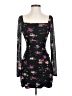 Leith Floral Black Cocktail Dress Size XS - photo 1
