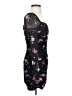 Leith Floral Black Cocktail Dress Size XS - photo 4