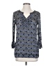 Tory Burch Blue 3/4 Sleeve Blouse Size 0 - photo 1