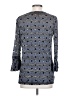Tory Burch Blue 3/4 Sleeve Blouse Size 0 - photo 2