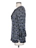 Tory Burch Blue 3/4 Sleeve Blouse Size 0 - photo 5
