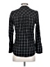 Rails Checkered-gingham Black Long Sleeve Blouse Size XXS - photo 2