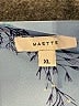 maette 100% Polyester Floral Blue Sleeveless Blouse Size XL - photo 7